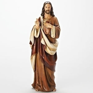 18" Sacred Heart Of Jesus Figure