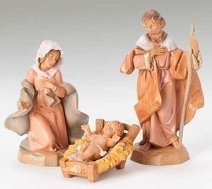 5" 3 Piece Classic Holy Family Set