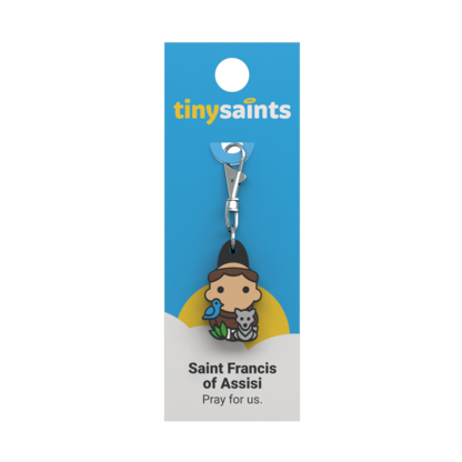 St Francis of Assisi Clip-On Figure