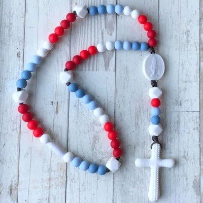 Divine Mercy Silicone Rosary