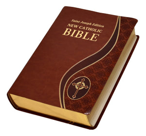 New American Bible Dura-Lux Giant Print-  Brown