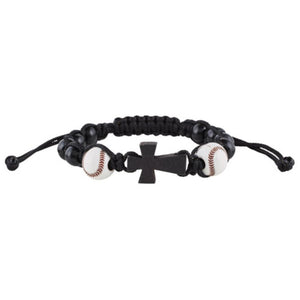 Baseball Sports Rosary Bracelet