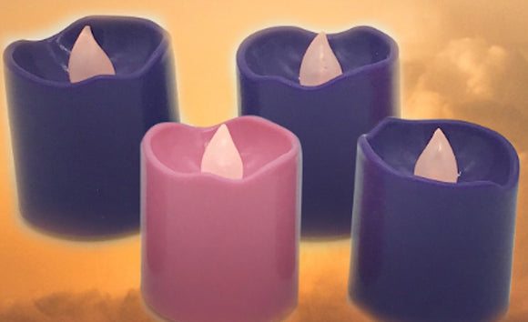 Advent Votive LED Candles