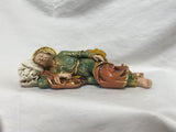 8.5" Sleeping St Joseph Hand Painted Statue