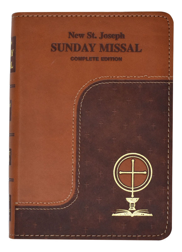 Brown Tutone New St. Joseph Sunday Missal