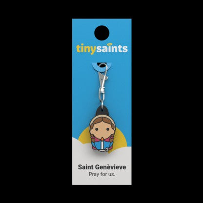 St Genevieve Clip-On Figure