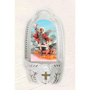 St Michael Holy Water Font