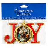 Star of Joy Brass Christmas Ornament