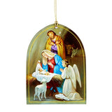 The Nativity Angel Wood Christmas Ornament Arch