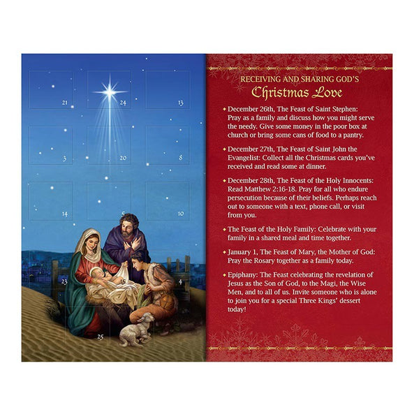 Come to the Manger Advent Calender Book