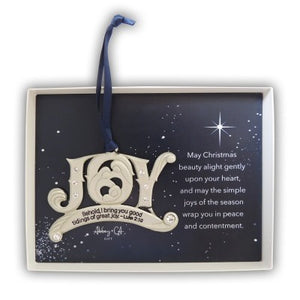 Joy Nativity Christmas Ornament