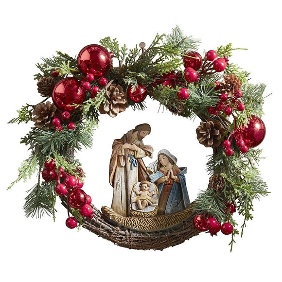 Nativity Wreath