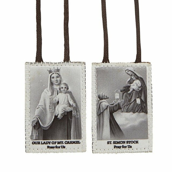 Vintage Wool Backed Scapular