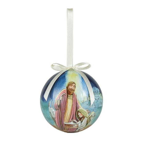 Nativity Decoupage Ornament
