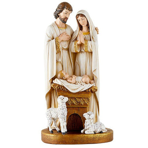 10" Away in A Manger Nativity Figurine