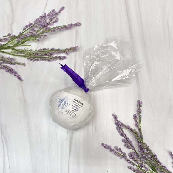 Lavender Scented Bath Bomb, Immaculate Waters