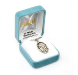 St Mary Magdalene SS .9" Small Oval Medal Necklace 18" Chain