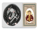 St Sebastian Sports Rosary Gift Set