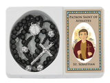 St Sebastian Sports Rosary Gift Set