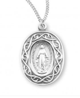 SS Miraculous Medal Crown of Thorns Necklace
