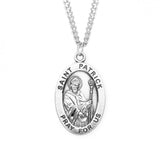 St Patrick SS Large Oval Necklace