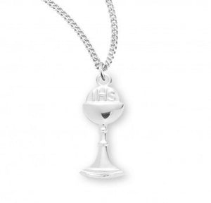SS Chalice Pendant 18 Inch Chain