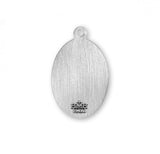 St Padre Pio SS Oval Necklace