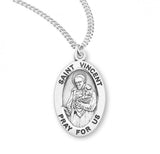 St Vincent dePaul SS Medal 20 Inch Chain
