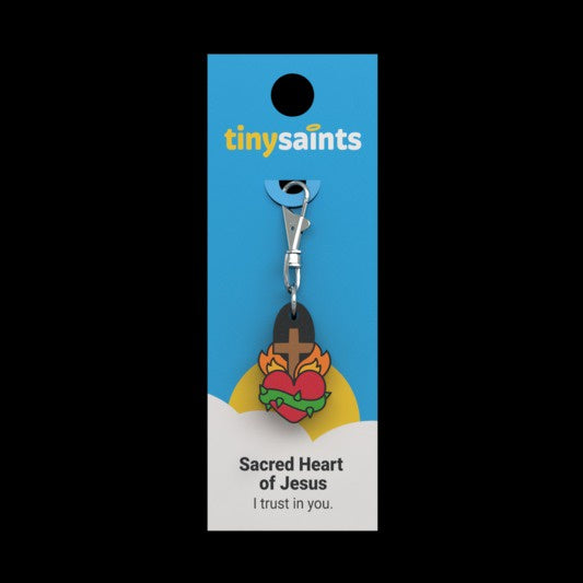 Sacred Heart of Jesus Clip-On Charm