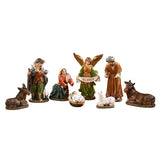 6" 8-Piece Nativity Set With Detachable Infant