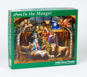 In The Manger 1000 Piece Jigsaw Puzzle