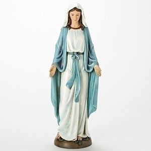 18.25" Our Lady Of Grace Figure