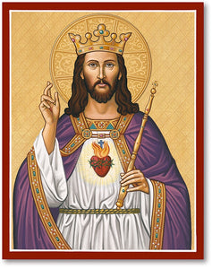 Christ the King Icon Plaque