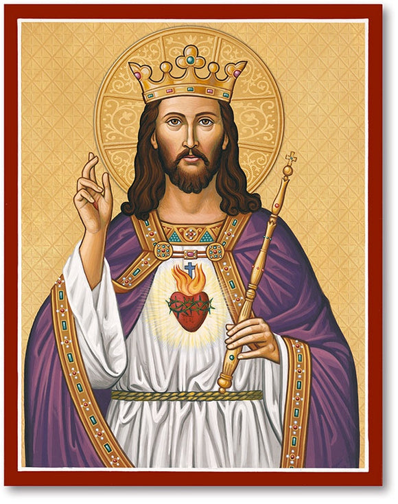 Christ the King Icon Plaque