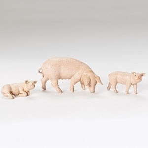 5" 3 Piece Pigs Set