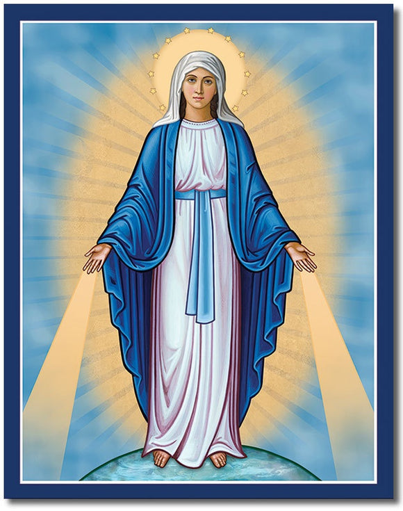 Our Lady of Grace Icon Plaque