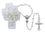 Communion Rosary in Cross Box