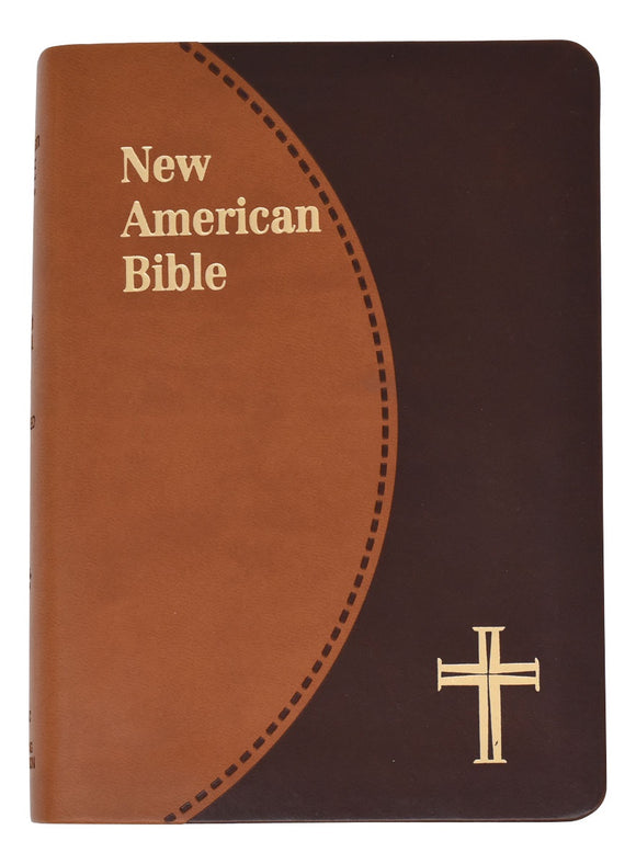 New American Bible Personal Size Brown Dura-Lux