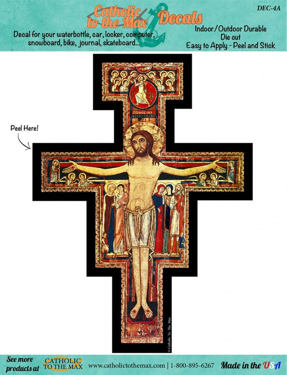 San Damiano Cross Decal