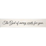 The God of Mercy St Therese of Lisieux Quote Plaque