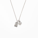 Petite Scapular Necklace Gold or Silver