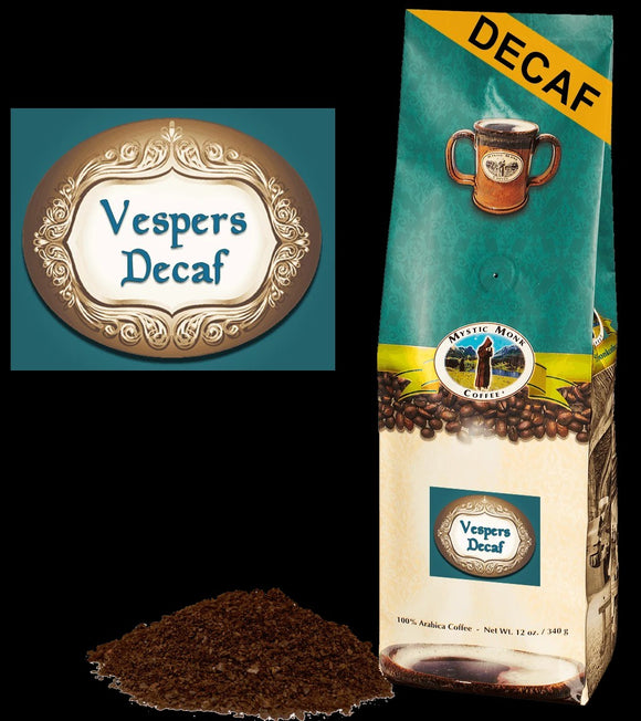 Vespers Decaf Ground Coffee