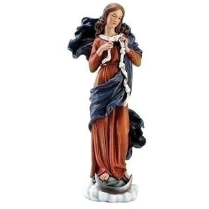 10" Our Lady Undoer of Knots Statue