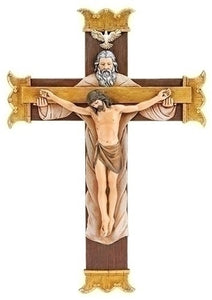 10” Holy Trinity Crucifix