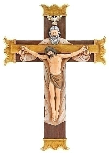 10” Holy Trinity Crucifix