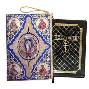 Large Woven Tapestry Bible/Tablet Pouch